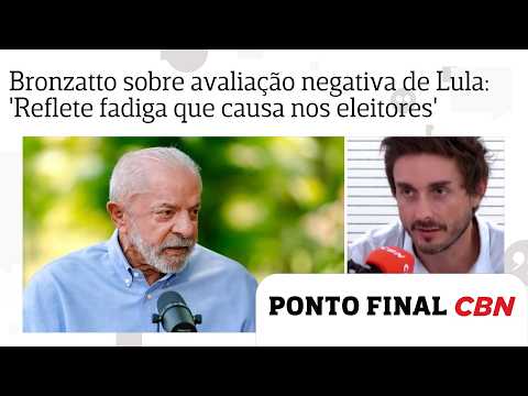 Bronzatto on Lula's negative Datafolha rating: 'It reflects the fatigue he causes in voters'