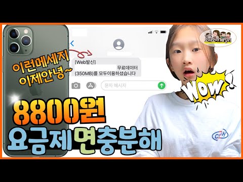 <strong>8800원</strong> 요금제로 바꿔준다구요? 핸드폰 용량늘리는법 꿀팁 무제한도 가능 충격적인 요금제 대반전 | 모야모야패밀리 moyamoyafamily
