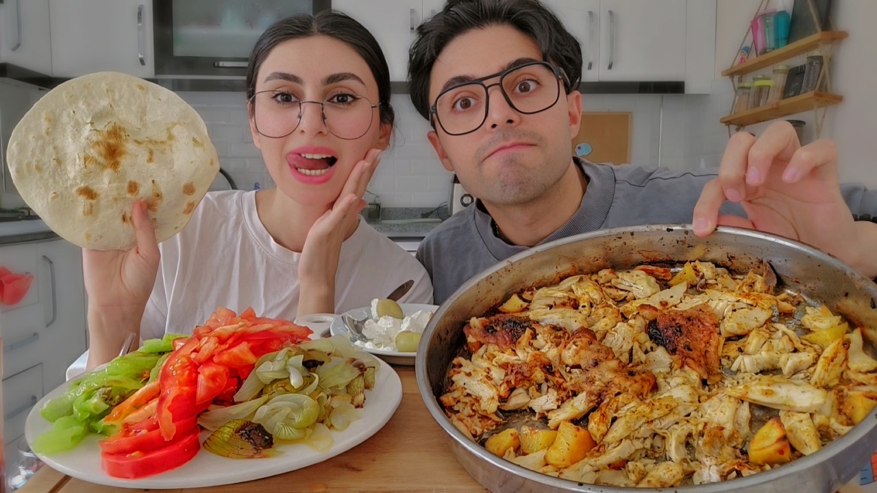 اكلنا فاهيتا دجاج بس غيـــر