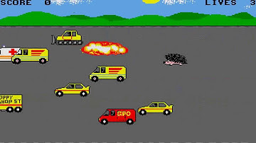 ATARI ST MOTORWAY DEATH STOS By Steve & STU Oliver st zip STE