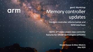 Celebrity Memory controller updates: Memory controller refactorization and NVM interfaces Wealth
