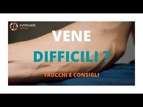 COSA FARE IN CASO DI VENE DIFFICILI? | INFERMIERI ONLINE