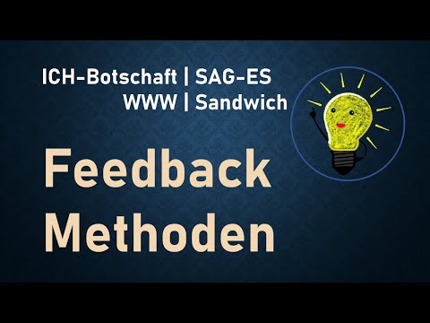 Video: Wie geben Sie Feedback nach einer Beobachtung?