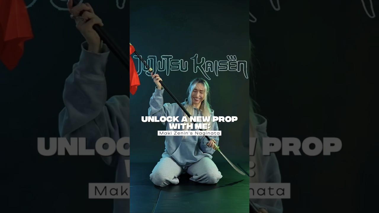 I Can Finally Be Maki Zenin 😭💚 #jujutsukaisen #unboxing