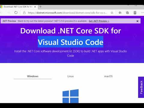 วิธีการDownload Dot NET Core Library สำหรับ C#