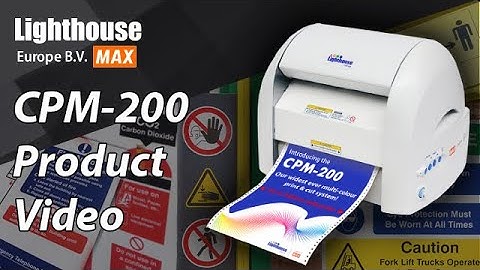 Lighthouse CPM-200 Product Video