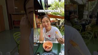 Korean Restaurant In Pune 🇮🇳| Korean Food #shorts