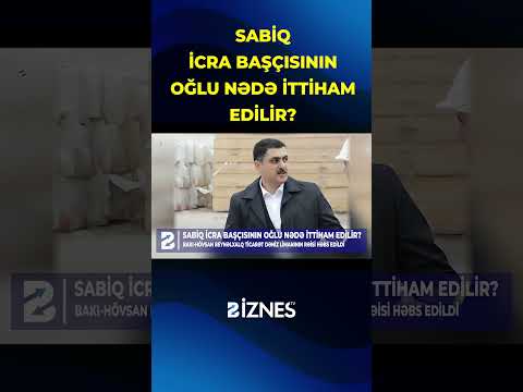 Yüksək vəzifəli şəxs həbs olundu