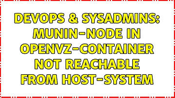 DevOps & SysAdmins: munin-node in openvz-container not reachable from host-system