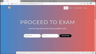 Web-based Entrance Examination with course recommendation