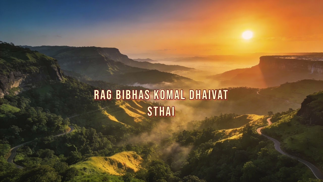 Rag Bibhas Bhairav thaat | madhy lay rupak | sthai | tutorial | vanita s