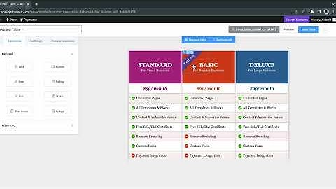 Create Professional Tables in No Time with Table Templates | Ninja Tables