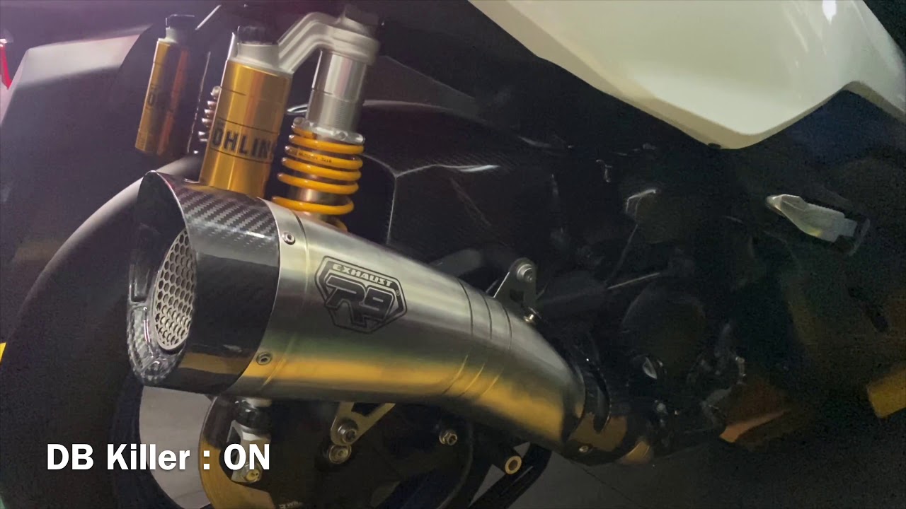 R9 Exhaust H2SS Series Honda Forza YouTube