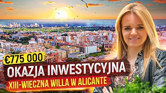 Willa w Alicante. XIII-wieczny dom w San Juan Alicante. Nieruchomości w Hiszpanii