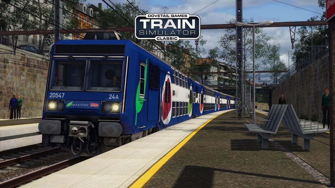 Train Simulator Classic : En Z20500 (Transilien) sur la Petite Ceinture | Mission UOCO - BICE