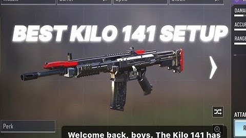 Upcoming Best Kilo 141 Loadout in COD Mobile” 
