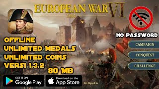 Europan War 6:1804-Napoleon Mod Medals Terbaru.#mod #offline screenshot 4