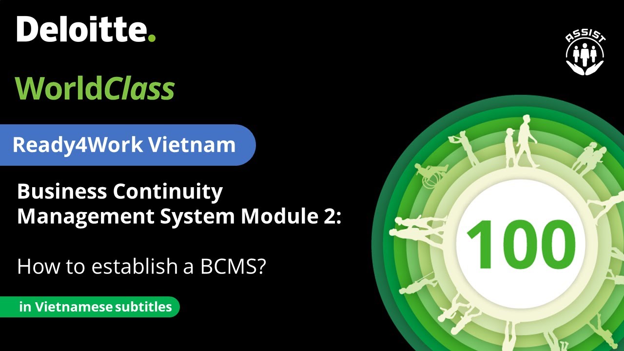 Business Continuity Management System Module 2: How to establish a BCMS? (Vietnamese subtitles)