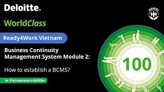 Business Continuity Management System Module 2: How to establish a BCMS (Vietnamese subtitles)
