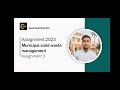 Assignment 3 solution||Municipal solid waste management||2023||sssirmechanics
