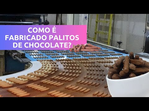 ENTRAMOS NA FÁBRICA DA CORY E MOSTRAMOS A PRODUÇÃO DE PALITOS DE CHOCOLATE