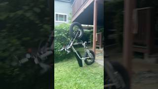 Inverted world 🌎 #ebike #emoto #surron #bikelife #wheelie