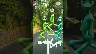 aade I 😍 itdamu te cosita 👽 funny alien dance 4FDF dance #!9?54!#viral #youtubeshorts #new #shorts