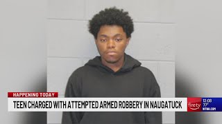 18-year-old man arrested after allegedly firing gun during attempted apartment robbery in Naugatuck