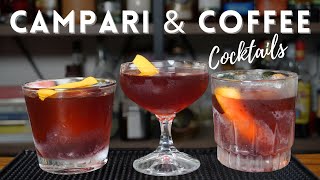 3x CAMPARI & COFFEE Cocktails  ★ Amaro Series