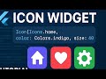 Flutter Icon Widget || Icon Widget Explanation ||beginner friendly || In Hindi || part 5
