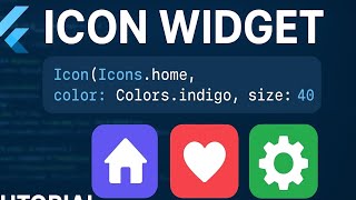 Flutter Icon Widget || Icon Widget Explanation ||beginner friendly || In Hindi || part 5