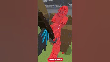 Minecraft Mecha Godzilla Vs 3 Kong With Axe #Shorts
