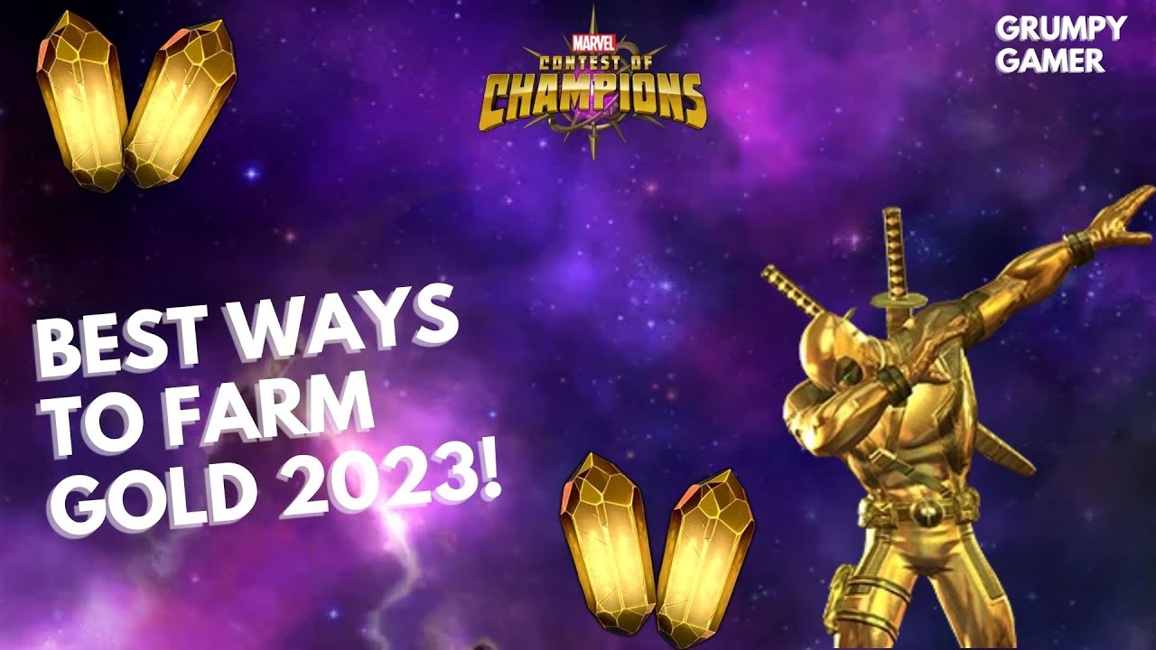 Best Ways to Farm Gold in MCOC in 2023| MCOC |Marvel Contest of Champions