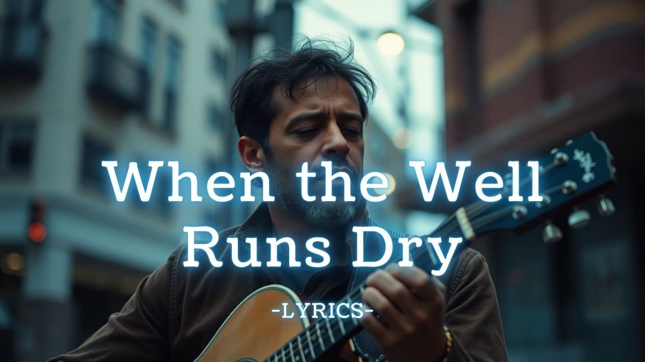 When the Well Runs Dry – A Soulful Blues Lament About Love and Regret