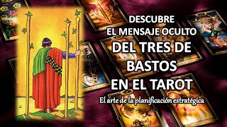 ☪️ SIGNIFICADO DEL 3 DE BASTOS | EXPANDIENDO TUS FRONTERAS | CURSO DE TAROT