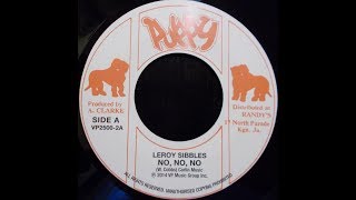 Leroy Sibbles - No, No, No - YouTube