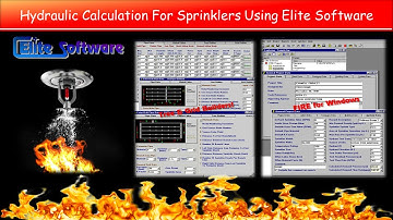 NFPA 13 Fire Sprinkler Elite Software Hydraulic Calculation for Light Hazard