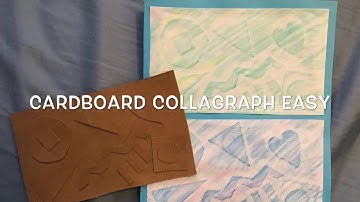 Cardboard Collagraph Easy