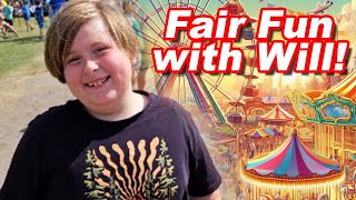 Will’s Epic Adventure at the Isabella County Fair! 🎡✨