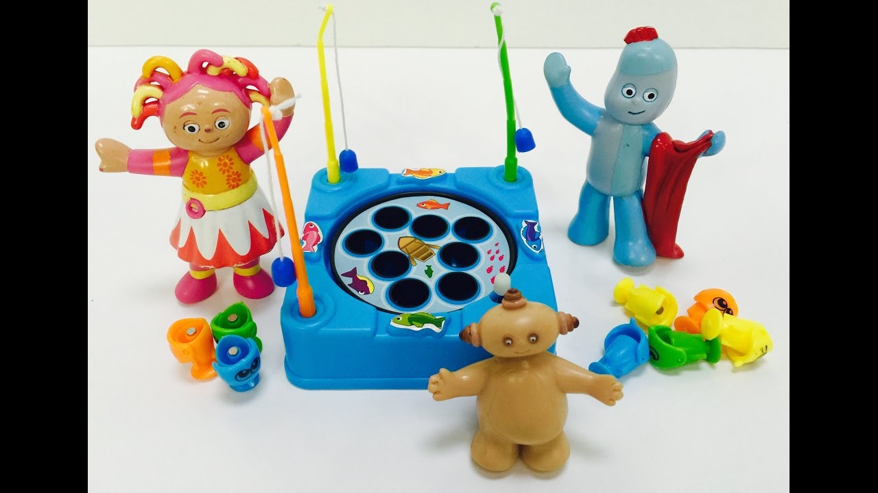 games people play IN THE NIGHT GARDEN TOYS Fishing Game!