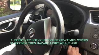 HOW to Program: remote for Nissan Sentra 1994 -2019