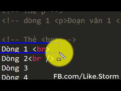 Html: Bài 2 - Các thẻ cơ bản trong html