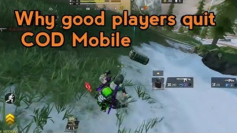 Why Good players quit cod mobile | why the game isn