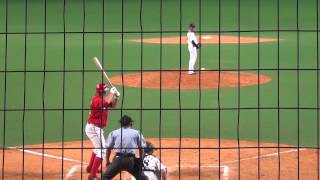 広島カープ 二軍 20130823 エルドレッド2安打1打点