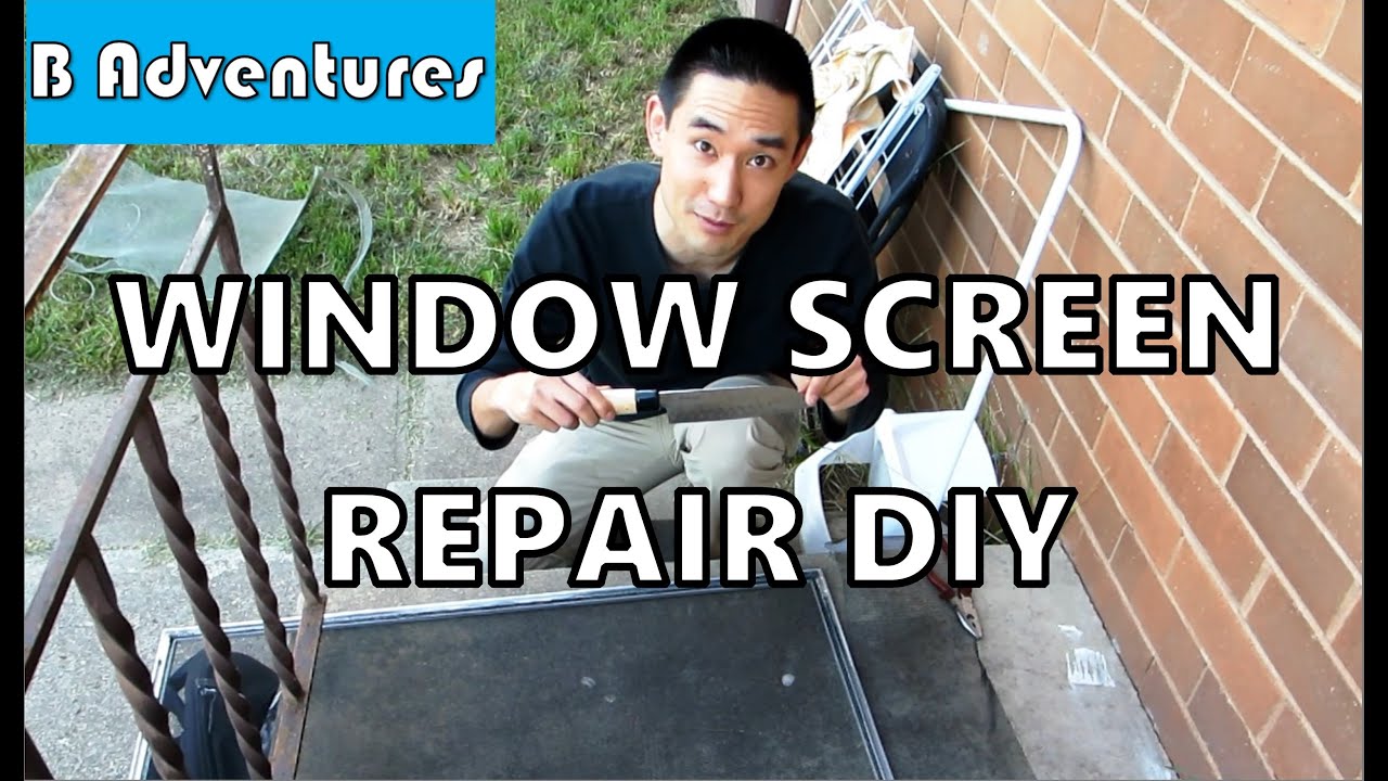 How To Replace Window Fly Screen DIY YouTube how-to-replace-window-fly-screen-diy-youtube