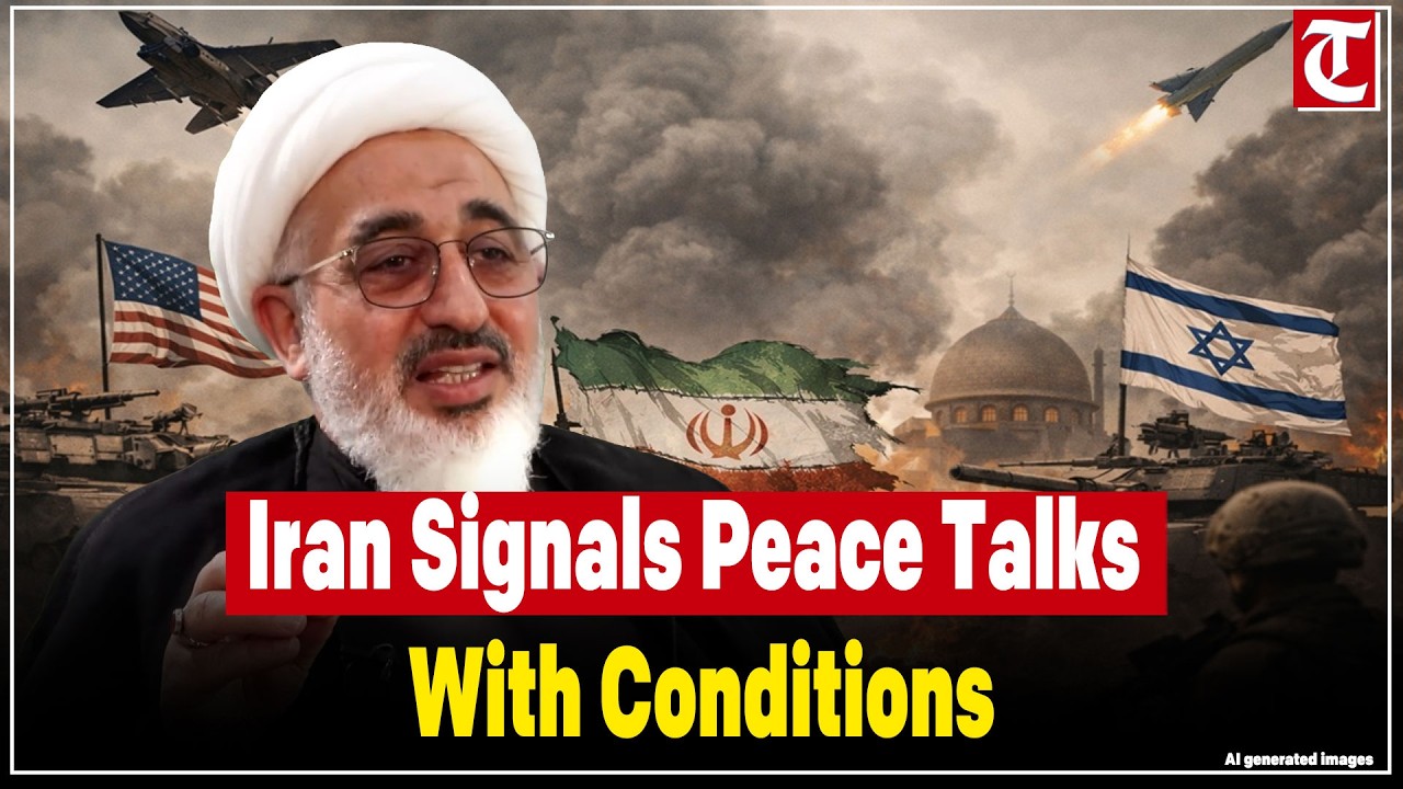 Iran says it is open to talks to end the war, but only with dignity and security guarantees