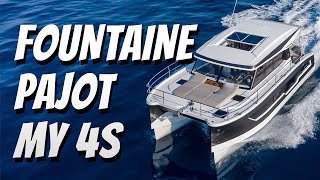 Fountaine Pajot MY 4S Catamaran 2023  The 250HP Power Catamaran From Fountaine Pajot!