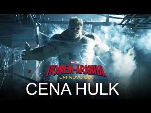 HULK MONSTRO VOLTOU!! CENA  HOMEM ARANHA 4 UM NOVO DIA | SPIDERMAN BRAND NEW DAY MARVEL STUDIOS