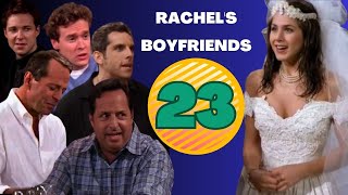 All of Rachel Green's boyfriends. Dates and Boyfriends from Friends