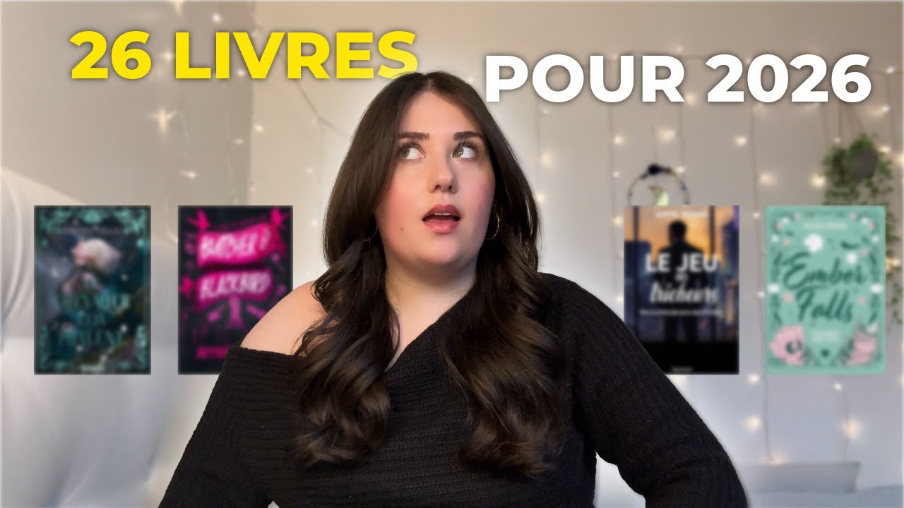LES 26 LIVRES QUE JE VEUX LIRE EN 2026 ✨📖 (+ bookhaul)